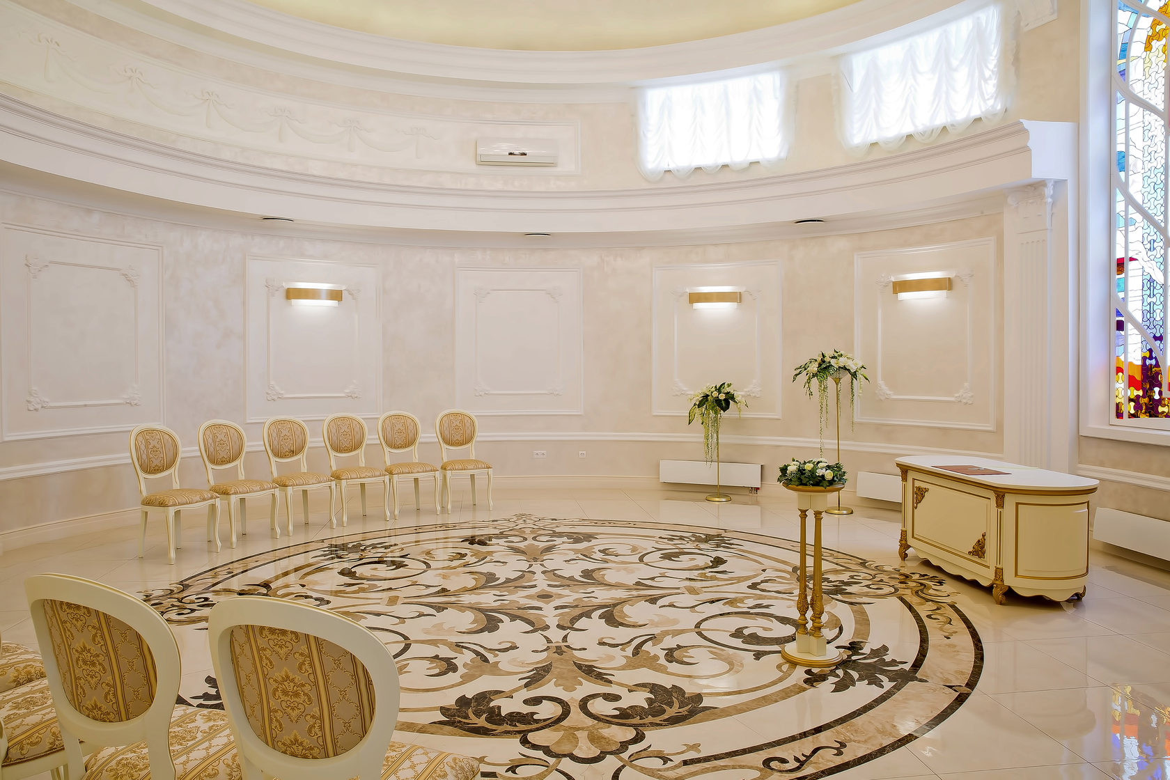 дворец бракосочетания иркутск золотой зал