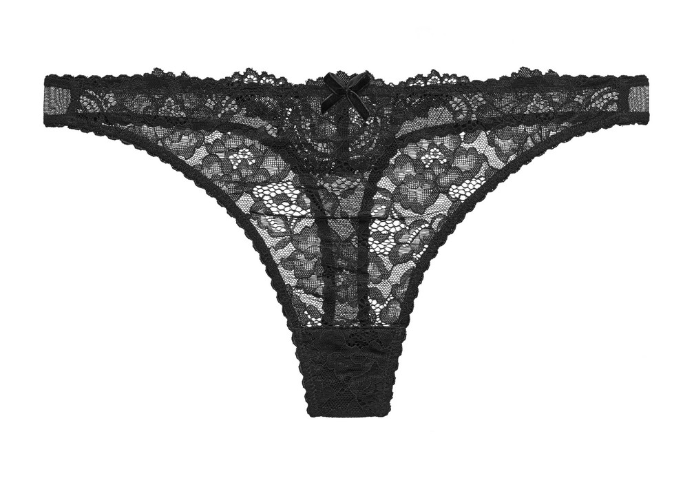Трусы Angels Never Sin Tessili, Чёрный, L ANS_Tessili L - Angels Never Sin - Трусики-стринги - Купить
