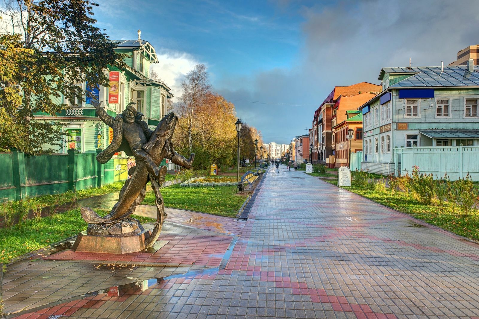 архангельск красивые места
