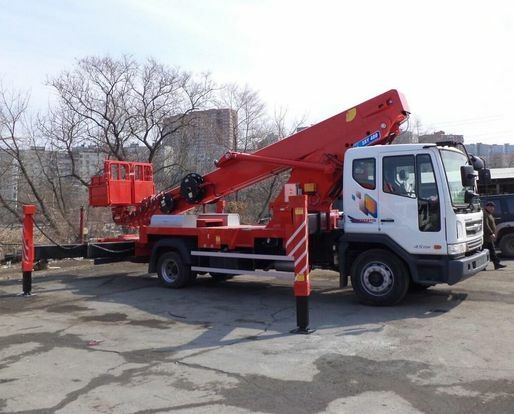 Аренда автовышки 45 м
