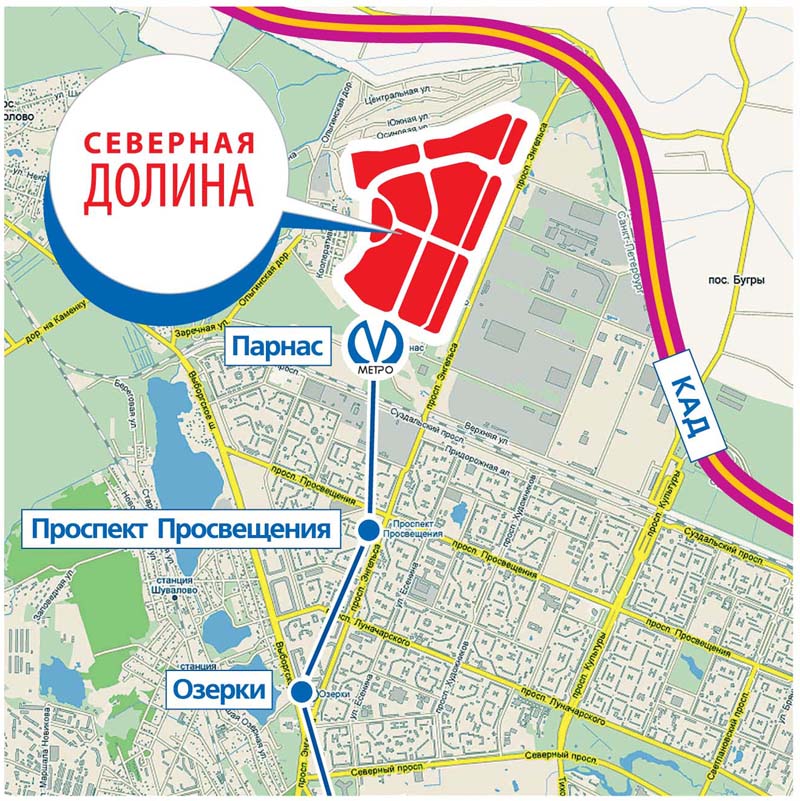 Карта застройки спб