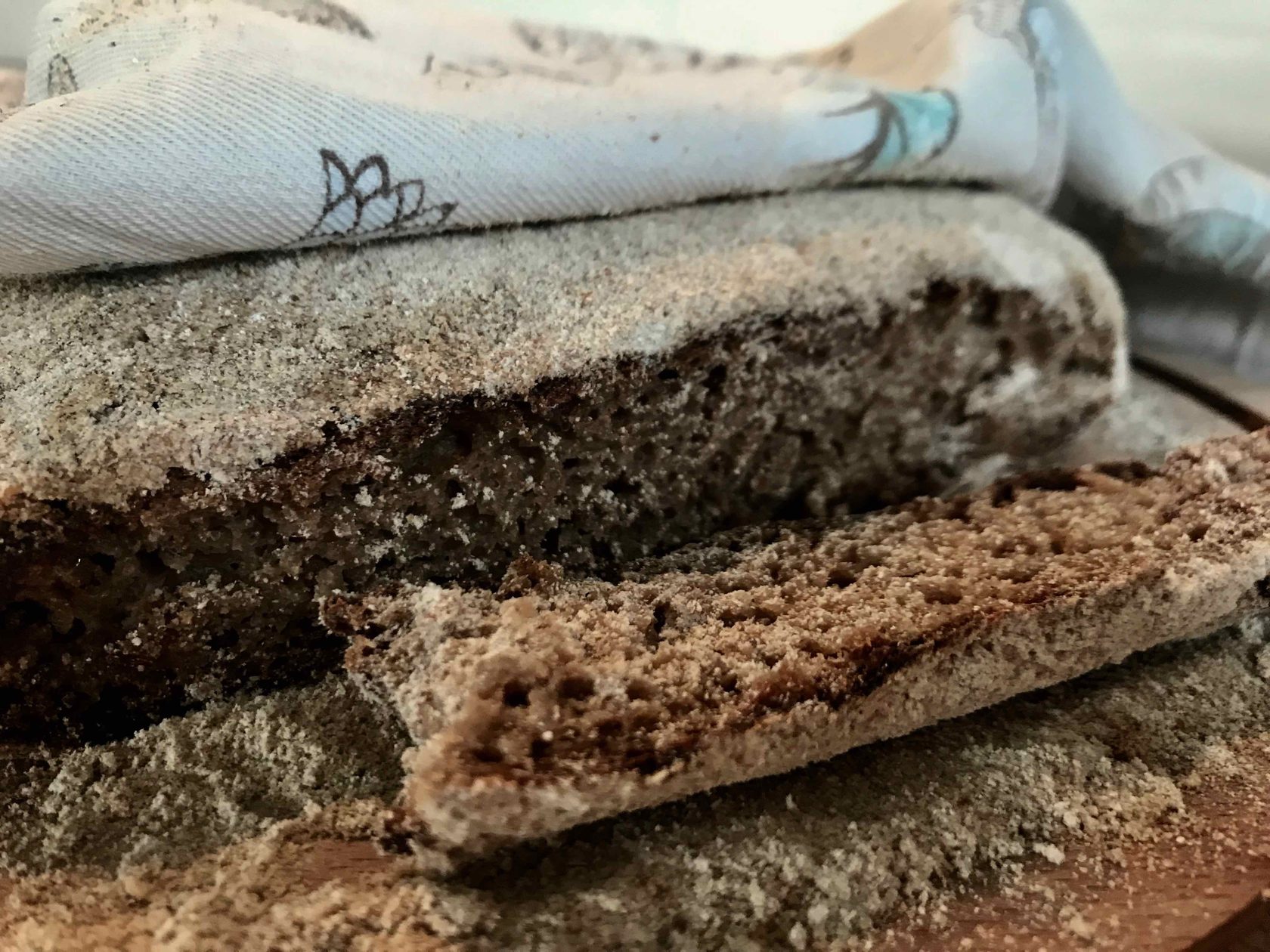 Authentic Northern Rye Bread Recipe With Only Rye Flour Salt And Water