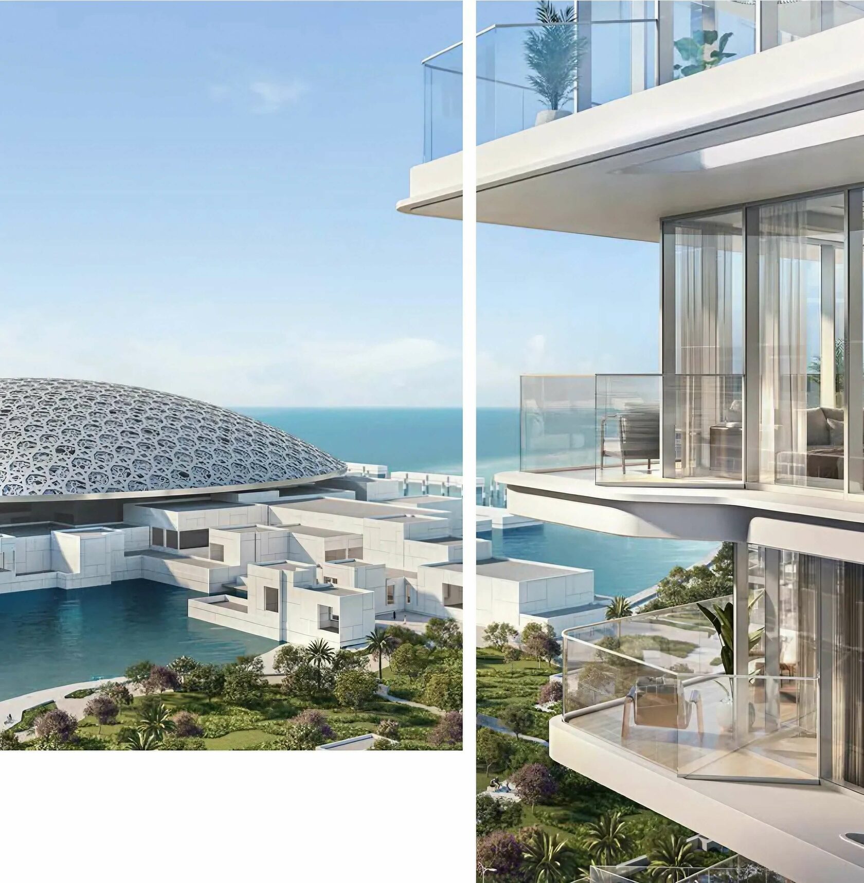 Louvre Abu Dhabi Residences By Aldar Properties In Saadiyat Grove