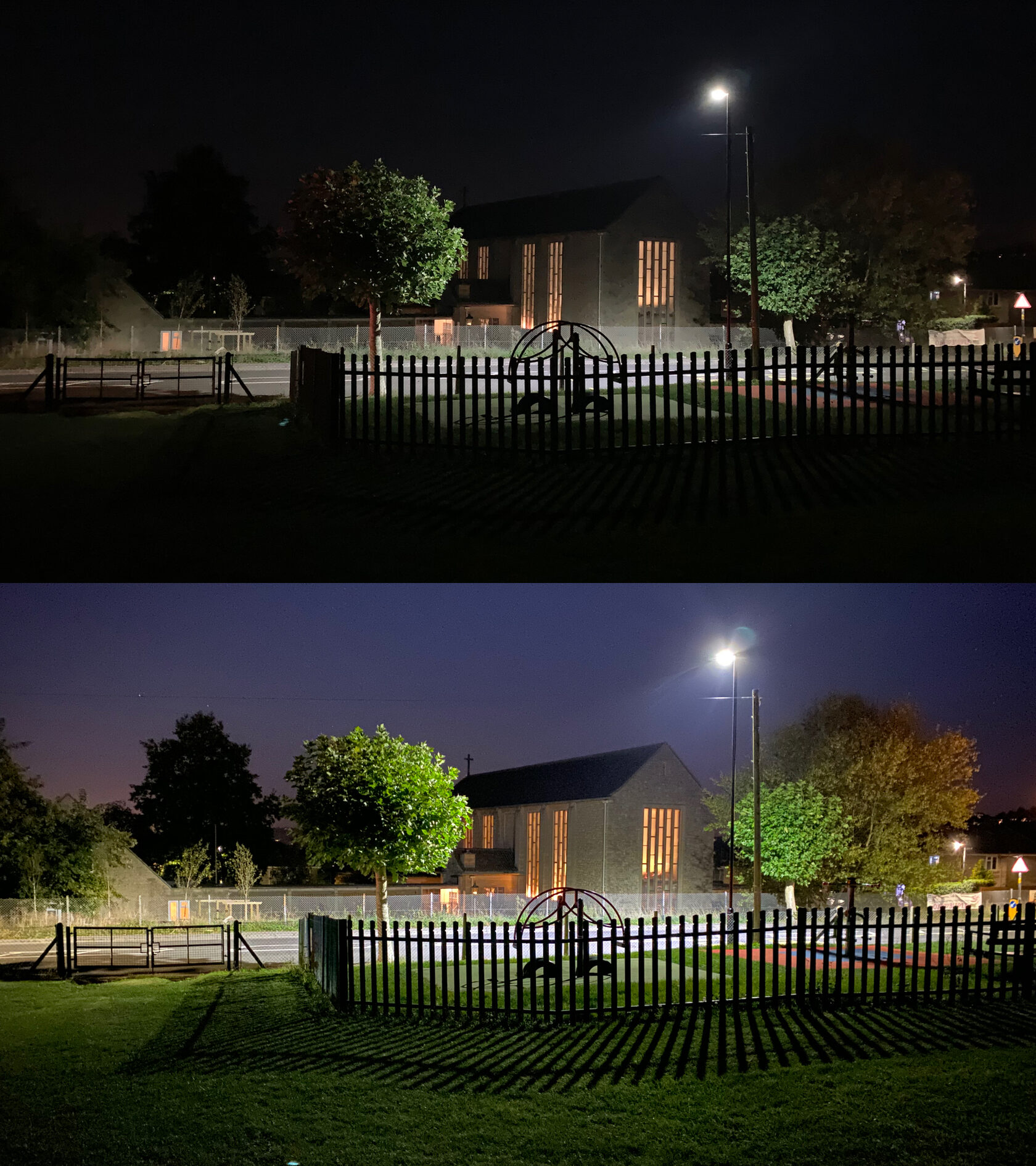примеры фото ночью
