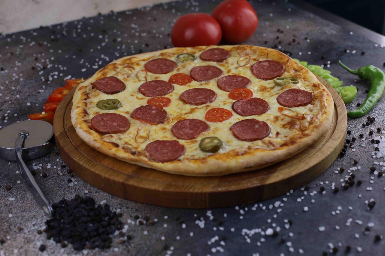 фото пиццы пепперони в домашних условиях фото 23