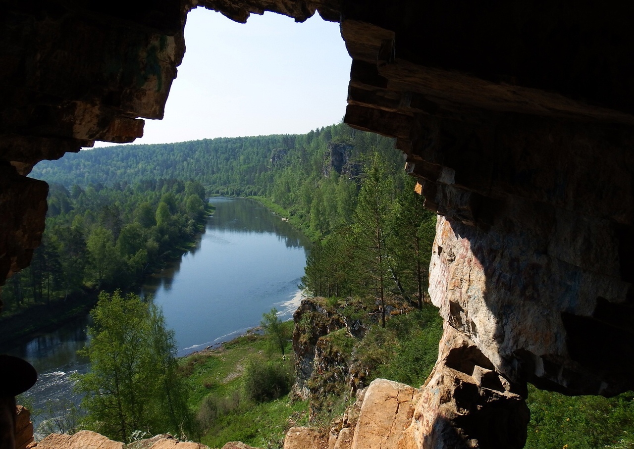 Река Юрюзань Челябинская область