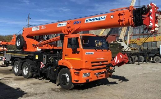 Аренда автокрана 25 т