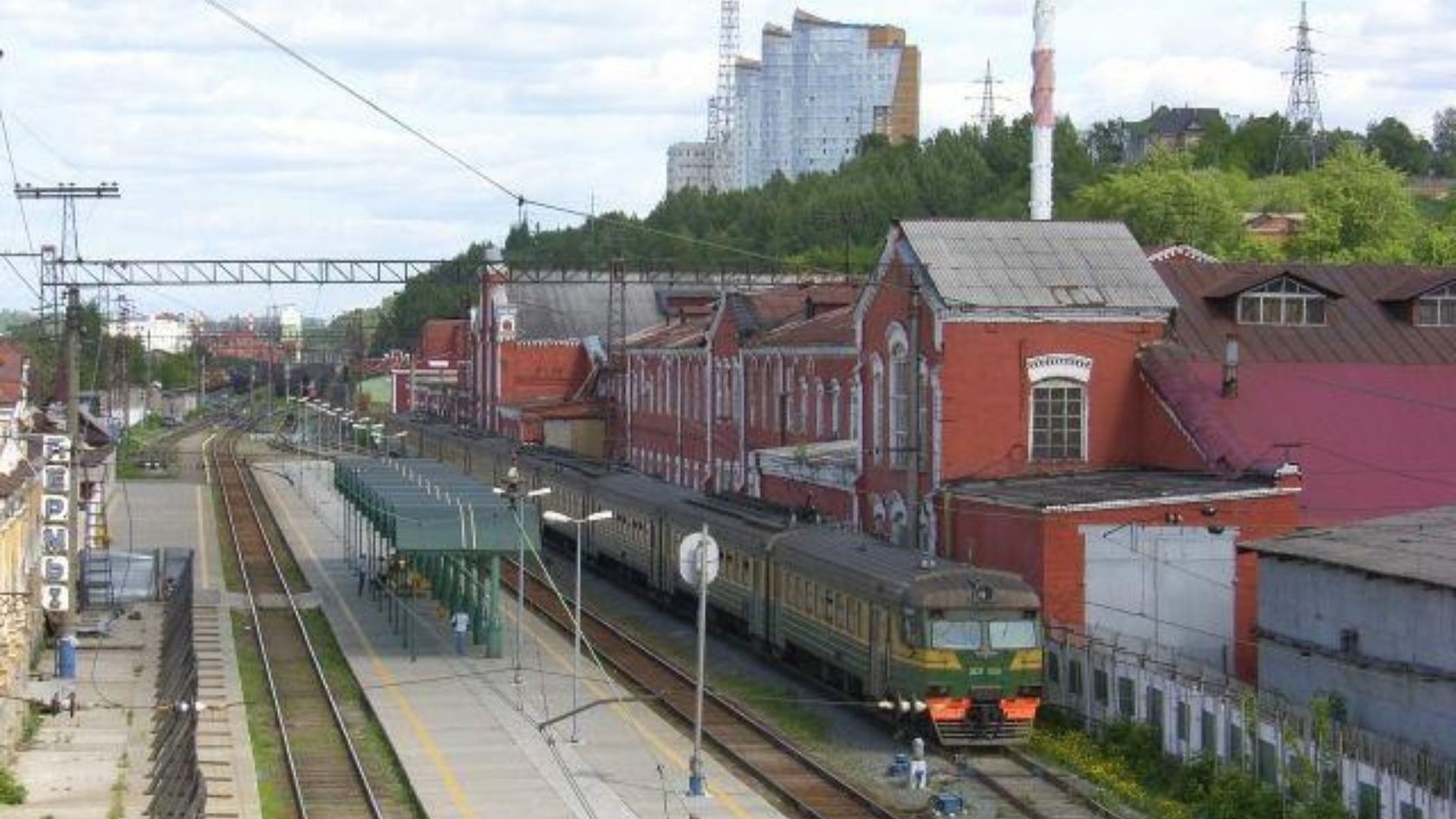 ЖД вокзал Лысьва