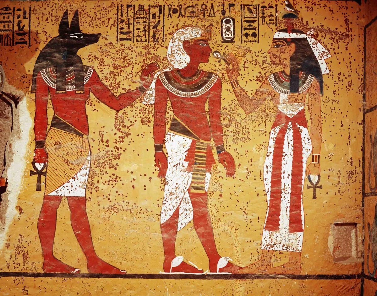 Фресковая живопись Египта