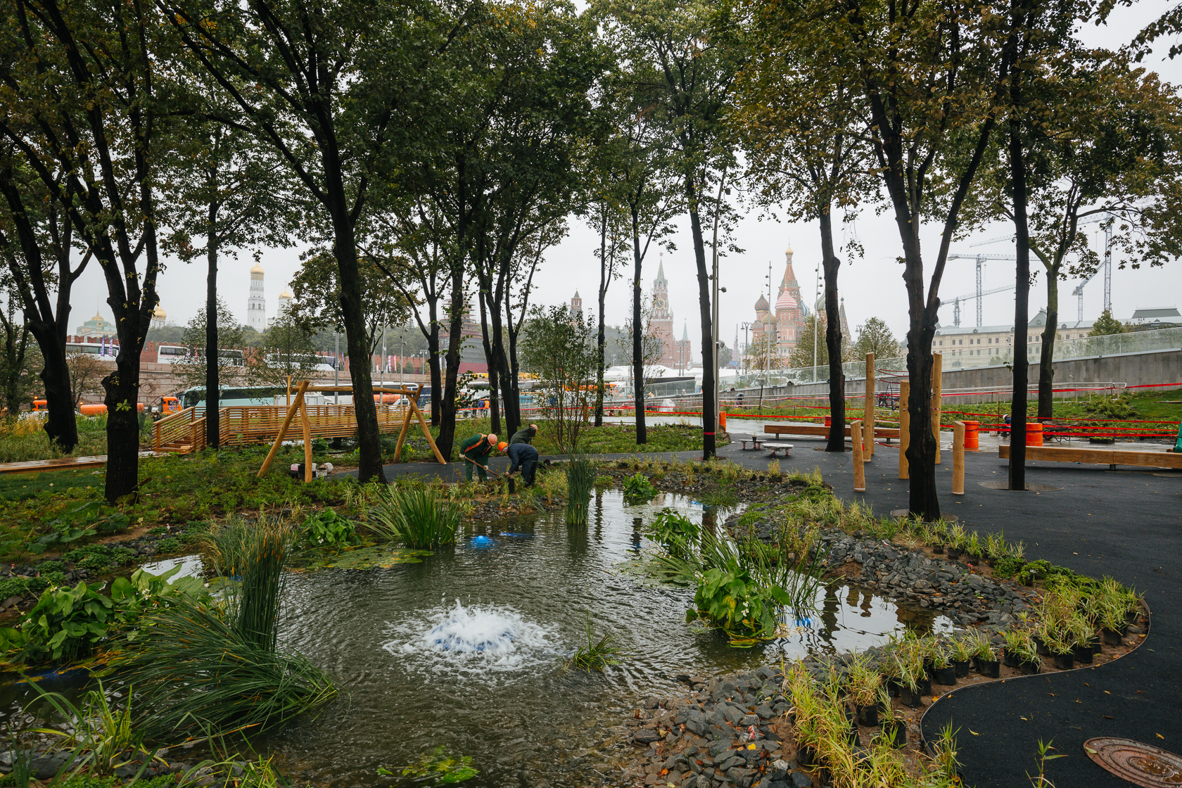 Парк Заречье в Москве