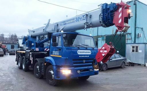 Аренда автокрана 32 т