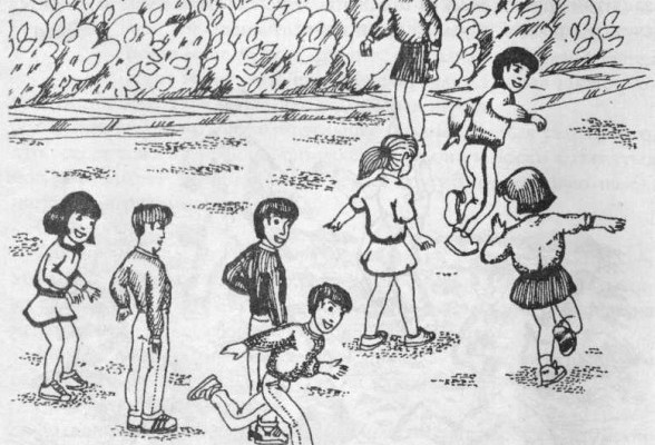 Беличьи салки – детская подвижная игра на улице Беличьи салки – детская подвижная игра на улице