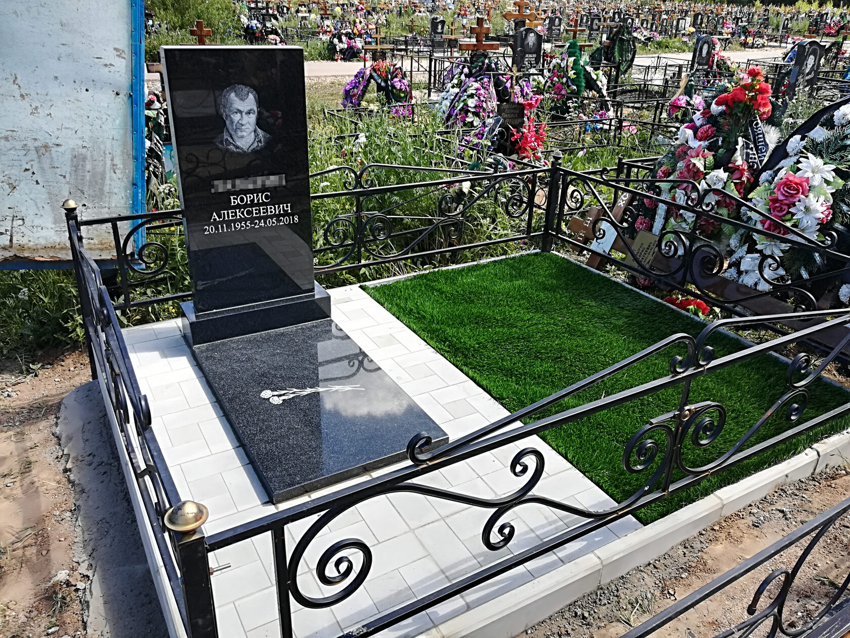Оформление Могилы На Кладбище Фото