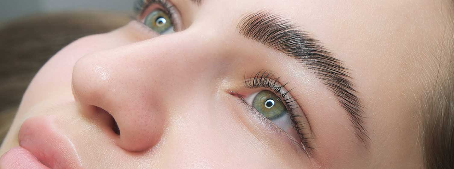 Брови капельки