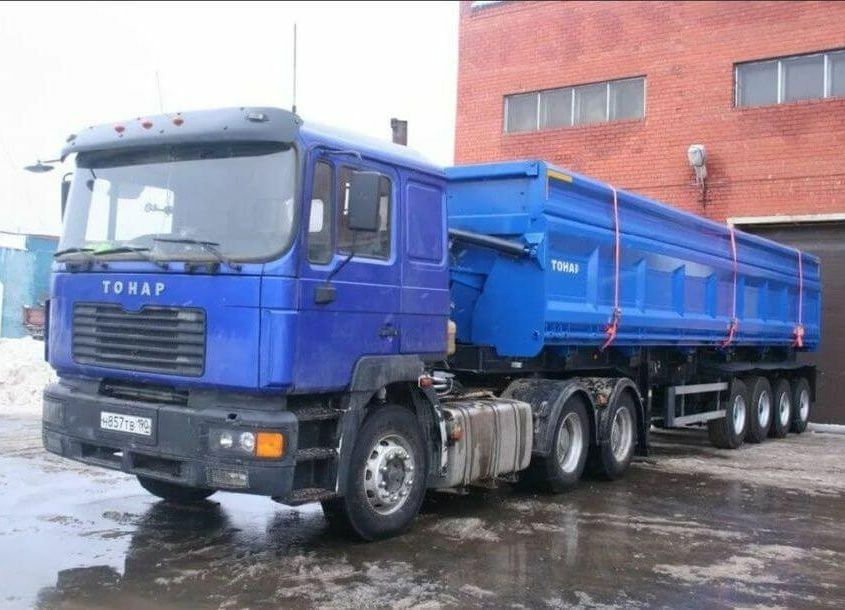 Вывоз грунта самосвалом 40т