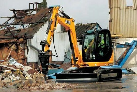 Аренда гидромолота JCB