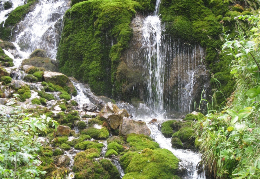 Емурлинский водопад на лошадях