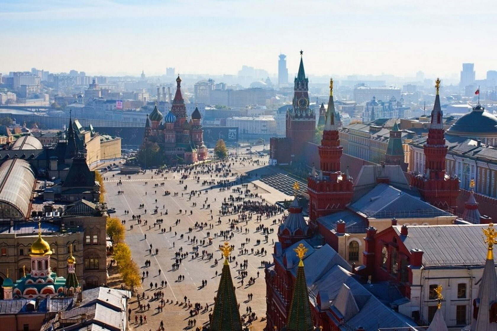 Центр Москвы красная площадь