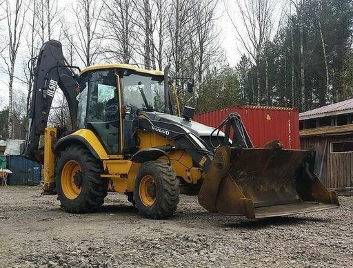 Аренда экскаватора погрузчика Volvo BL61