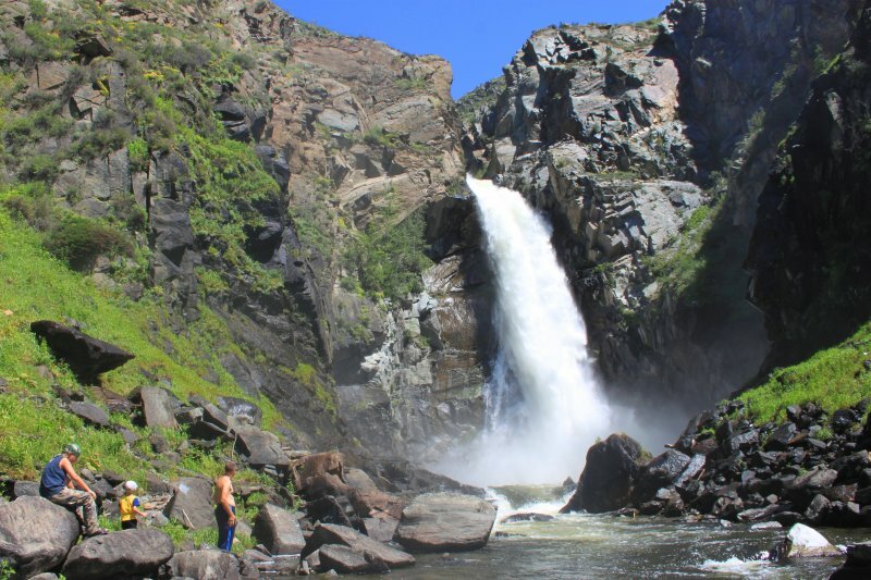 Водопад Куркуре Чулышман