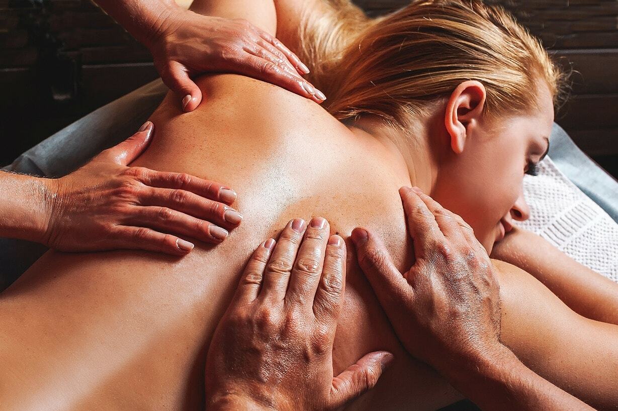 Beautiful women having massage images