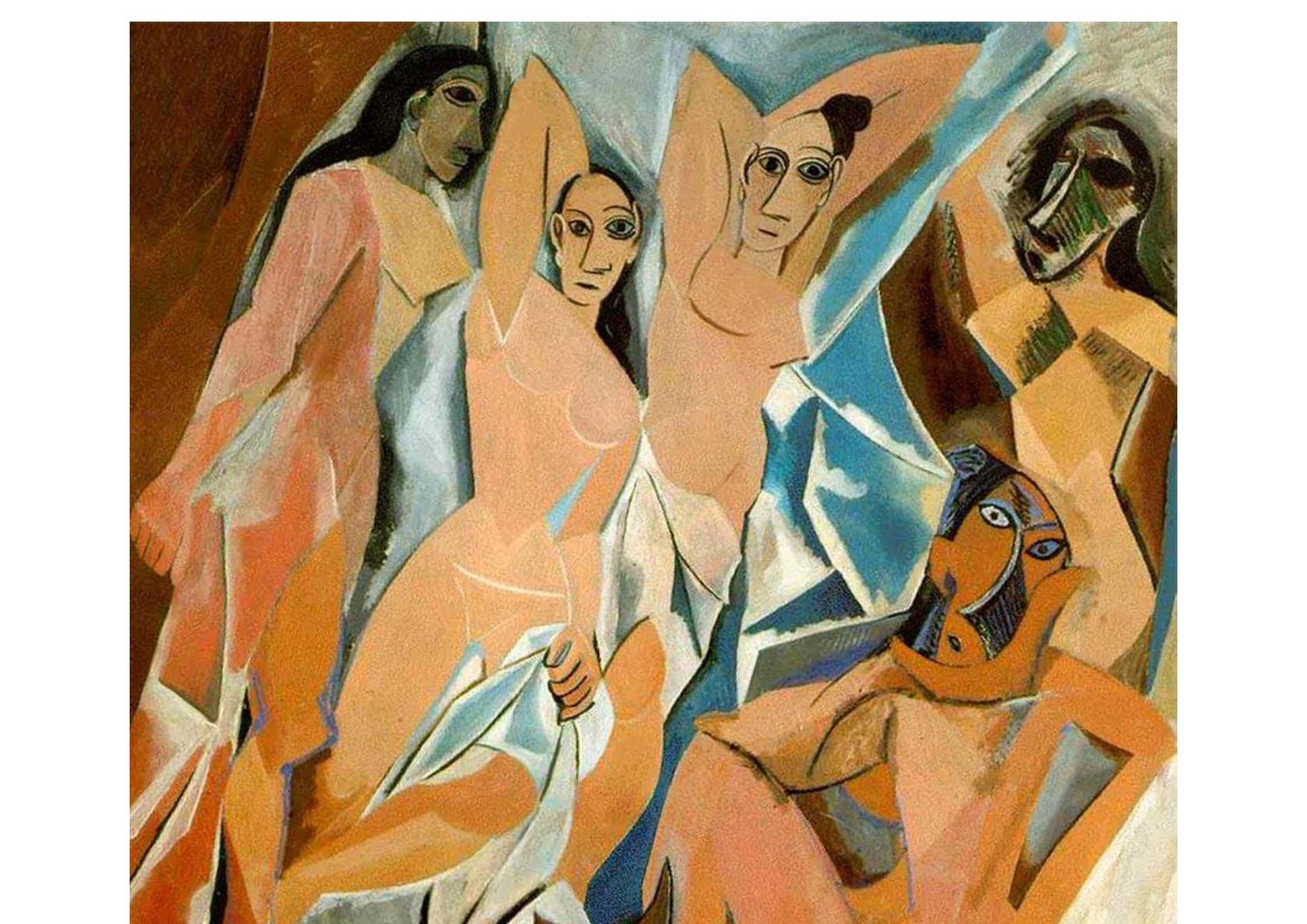 Пикассо Авиньонские девицы 1907