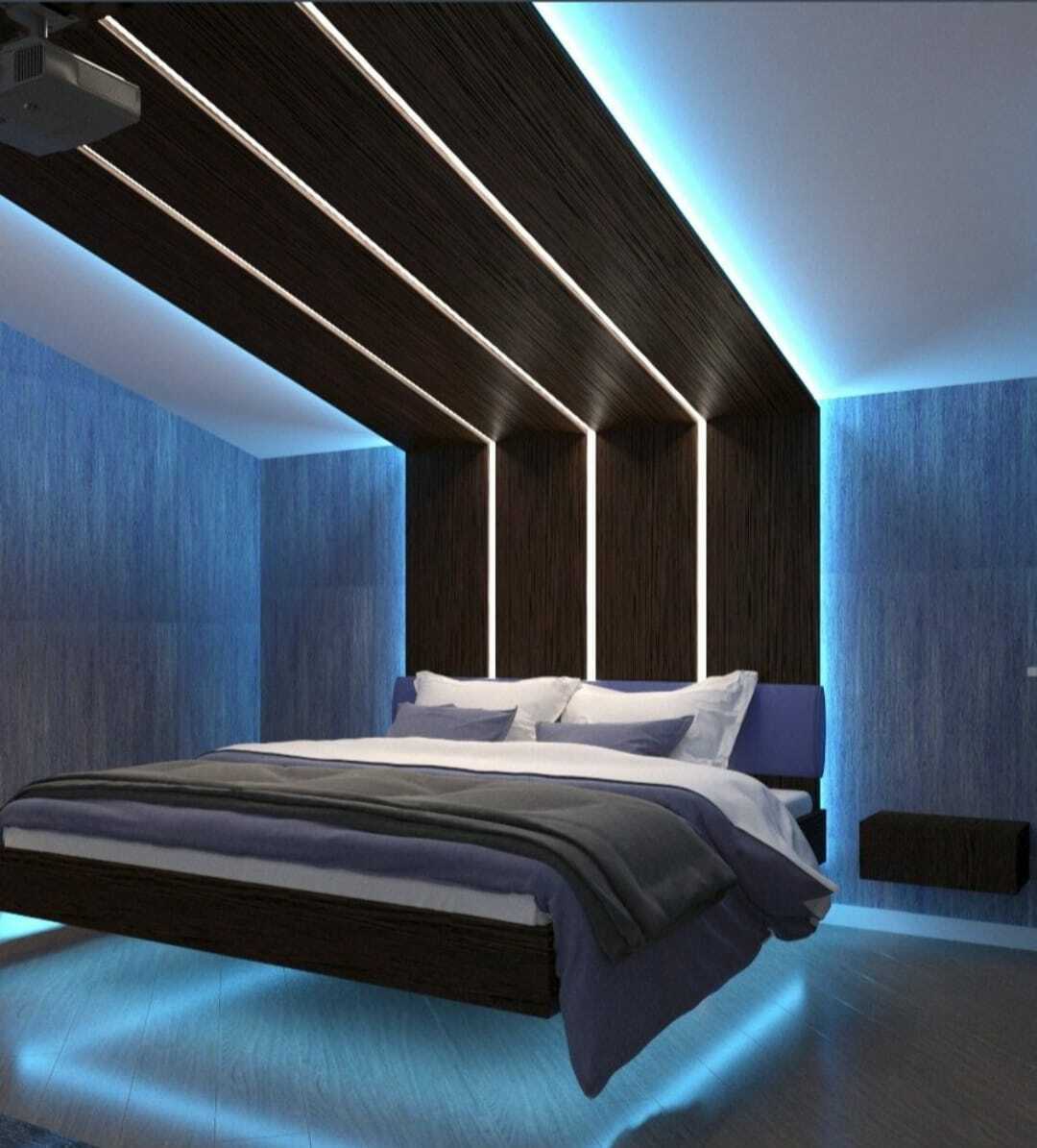 Дизайн Спальни С Подсветкой
