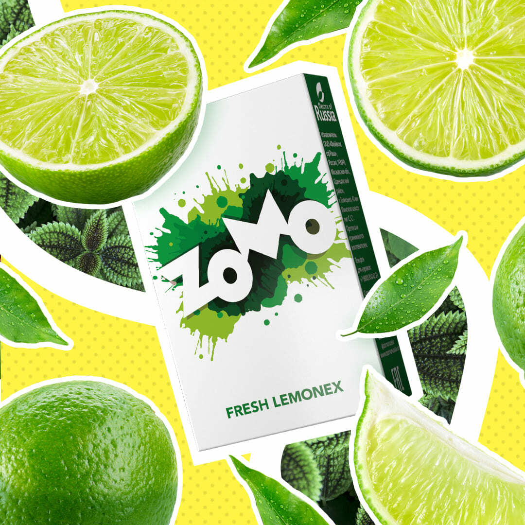 Zomo 50гр Fresh Lemonex - лайм