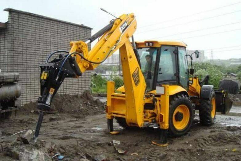 Аренда гидромолота JCB 3CX