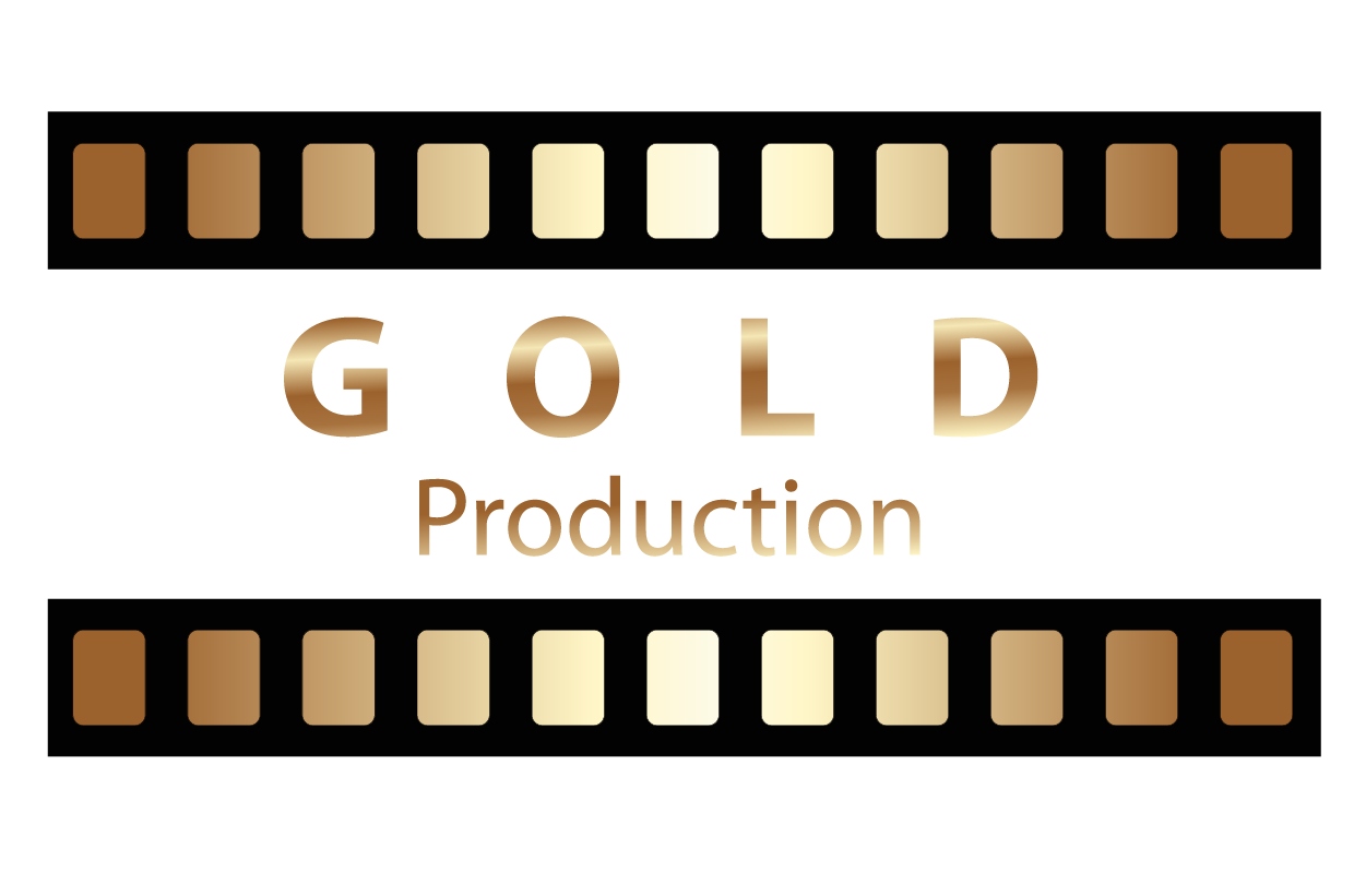 Продюсерский центр Gold Production. Надпись продакшн. Prod надпись.