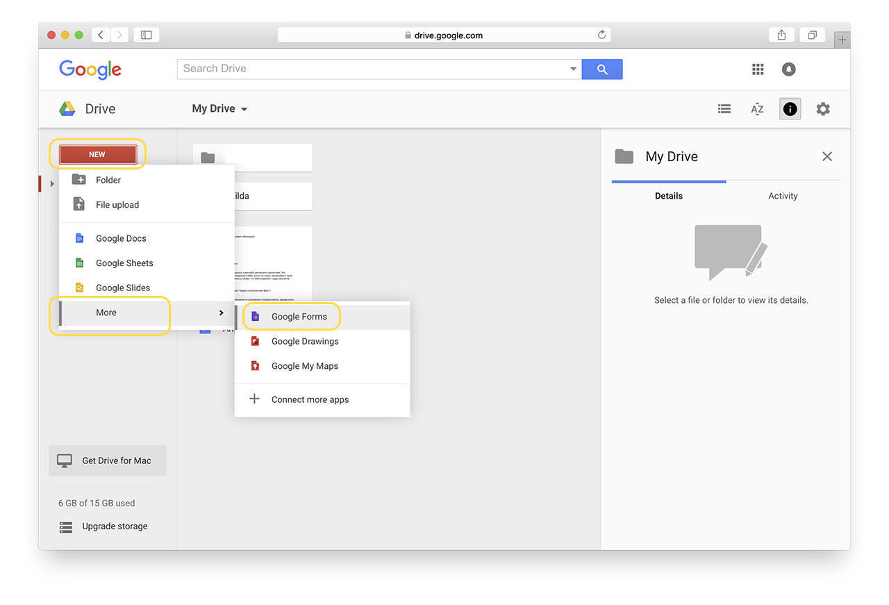 Data Capture Google Forms