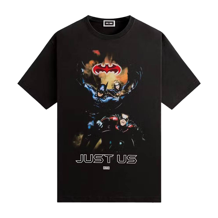 Купить Kith x Batman Just Us Vintage Tee Black — оригинальная