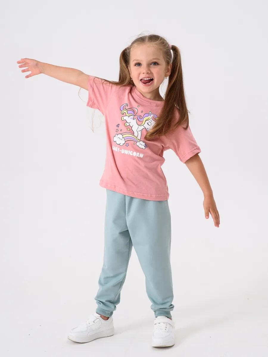 
Набор-1:футболка для девочки 3шт