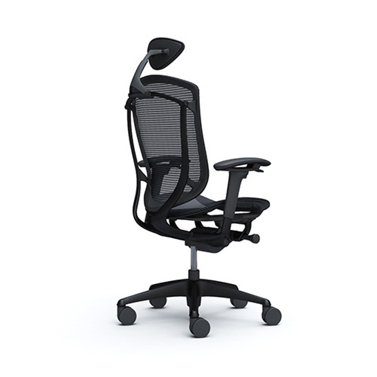 OKAMURA CONTESSA SECONDA Black Mesh Office Chair