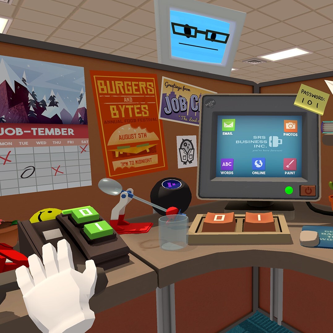 Играть в Job Simulator в Кирове | Сеть VR-клубов WARPOINT