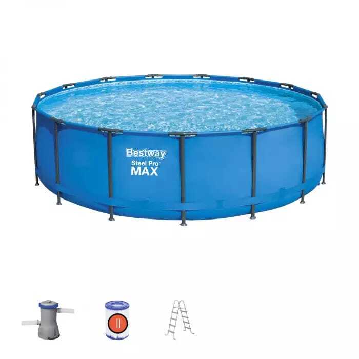 Бассейн bestway steel pro frame pool. Бассейн Bestway Steel Pro frame 56420. 56416 Bestway. Бассейн Bestway 366х133. Бассейн каркасный 457х122см.