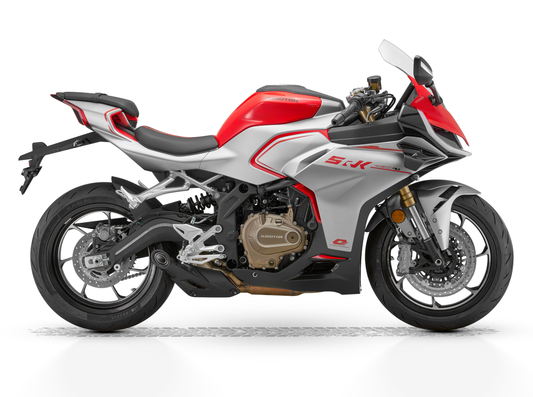 QJMOTOR SRK 421 RR, красно-серый