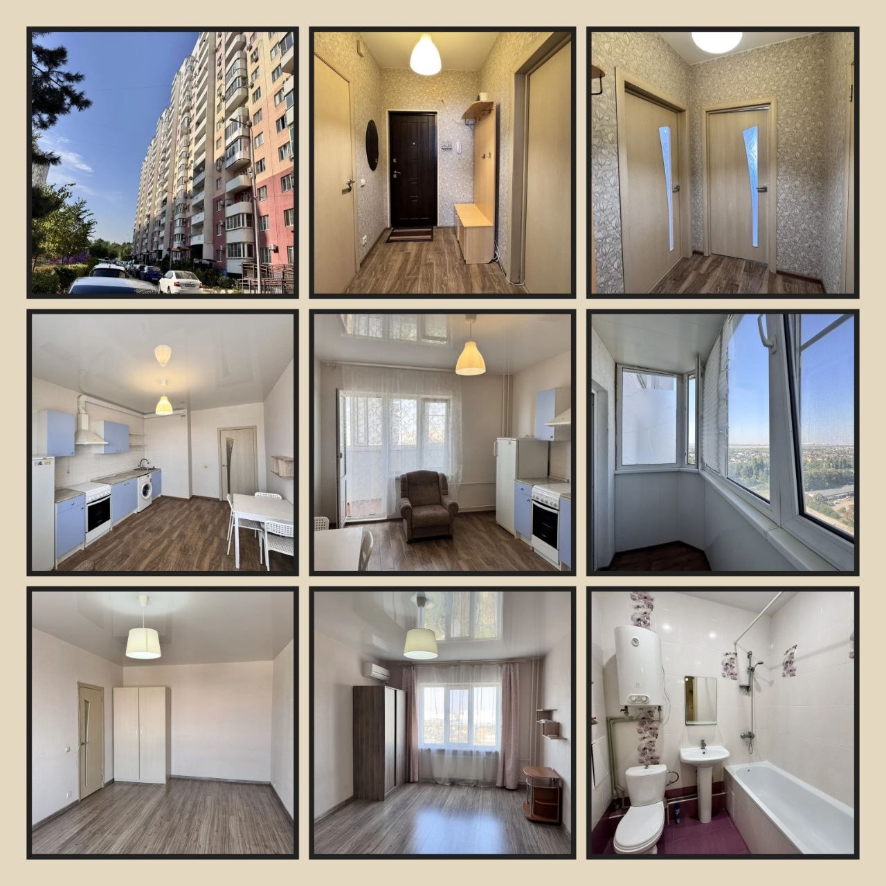 1-комнатная квартира, 46 м², ЖК Георгиевский · Б. Западный Обход/Энка