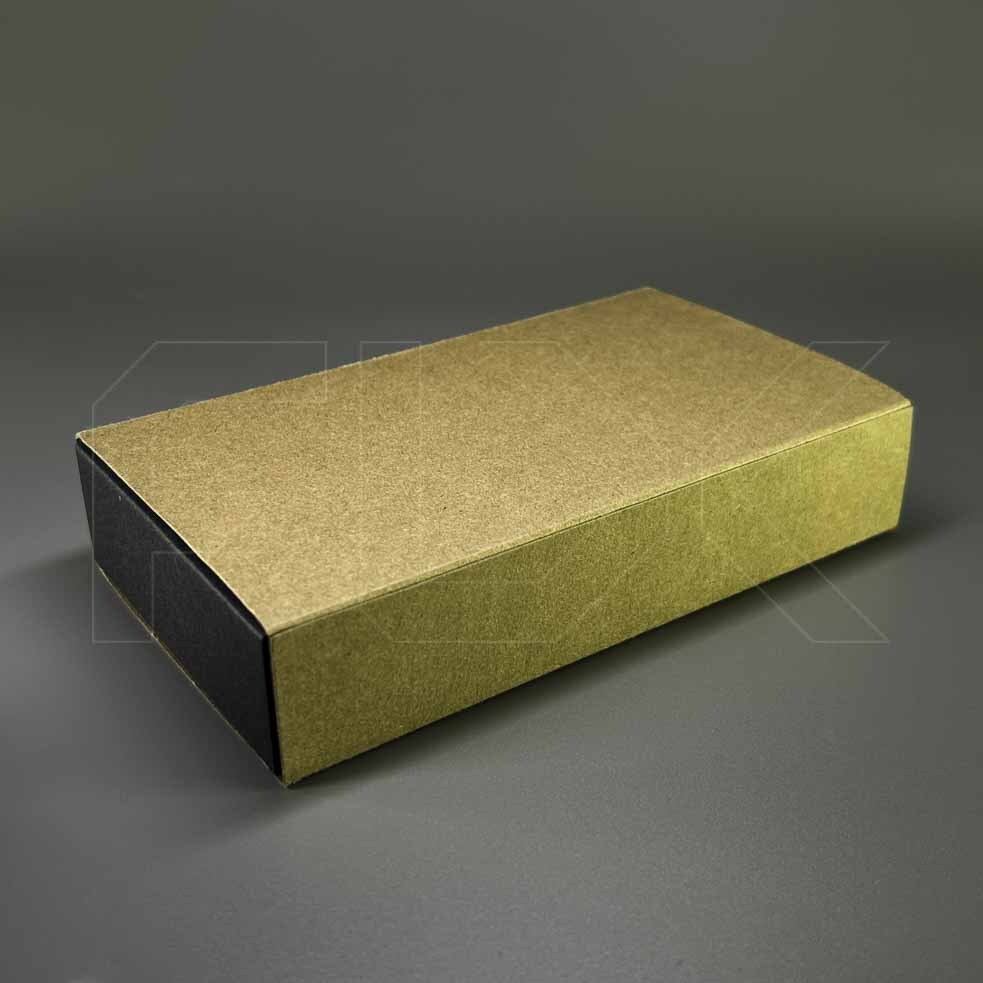 Коробка подарочная 30х90х160, черный короб Купить по оптовой цене в Москве