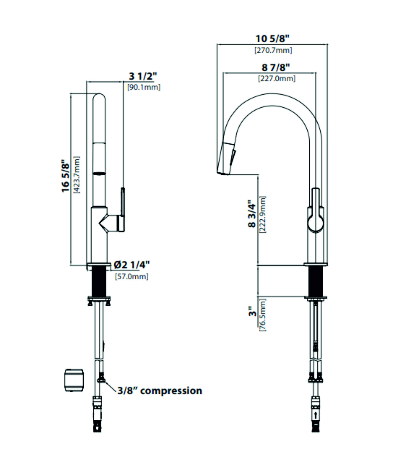 Кухонний змішувач Kraus KPF-2820BB - изображение 14