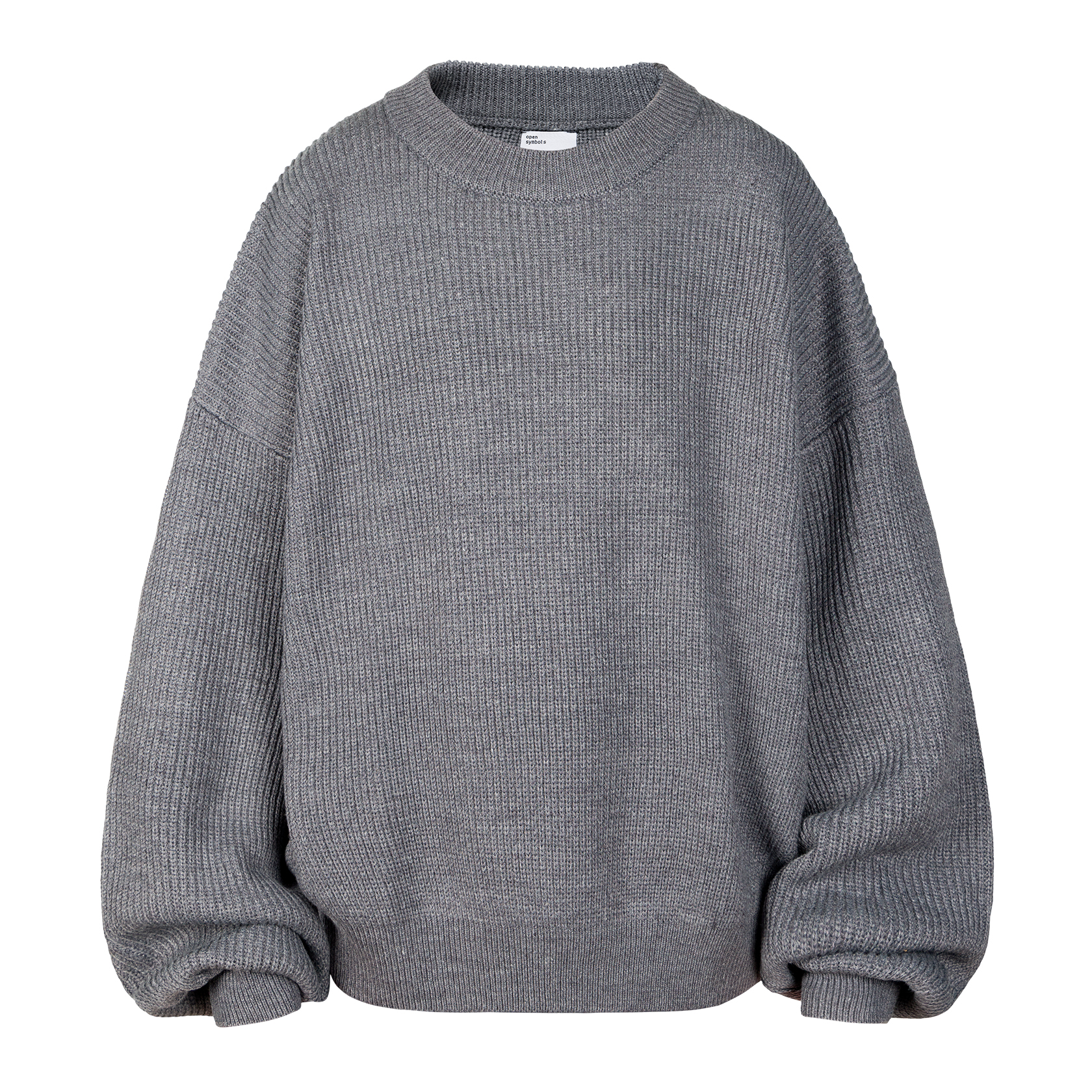 WOOL SWEATER grey