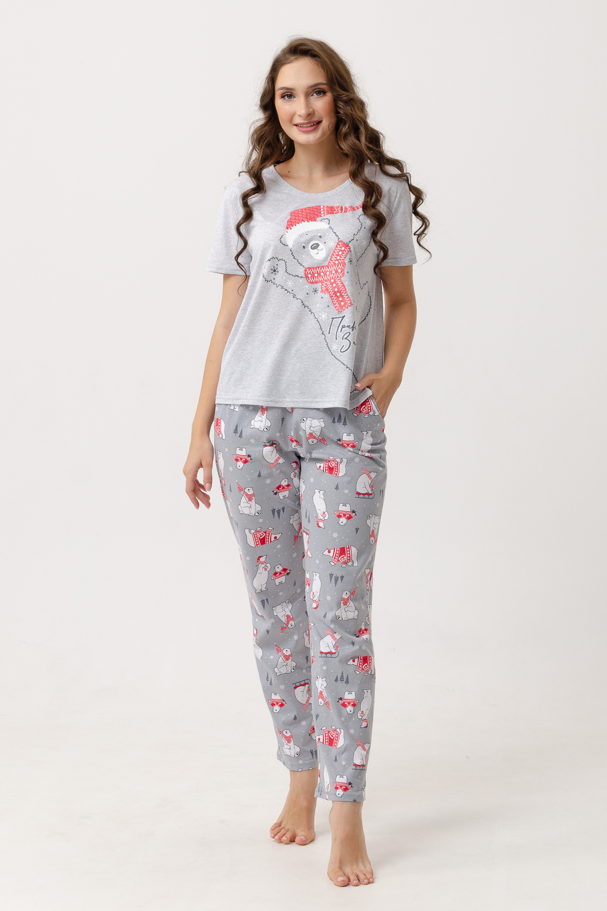 
Пижама женская "Привет, зима!"