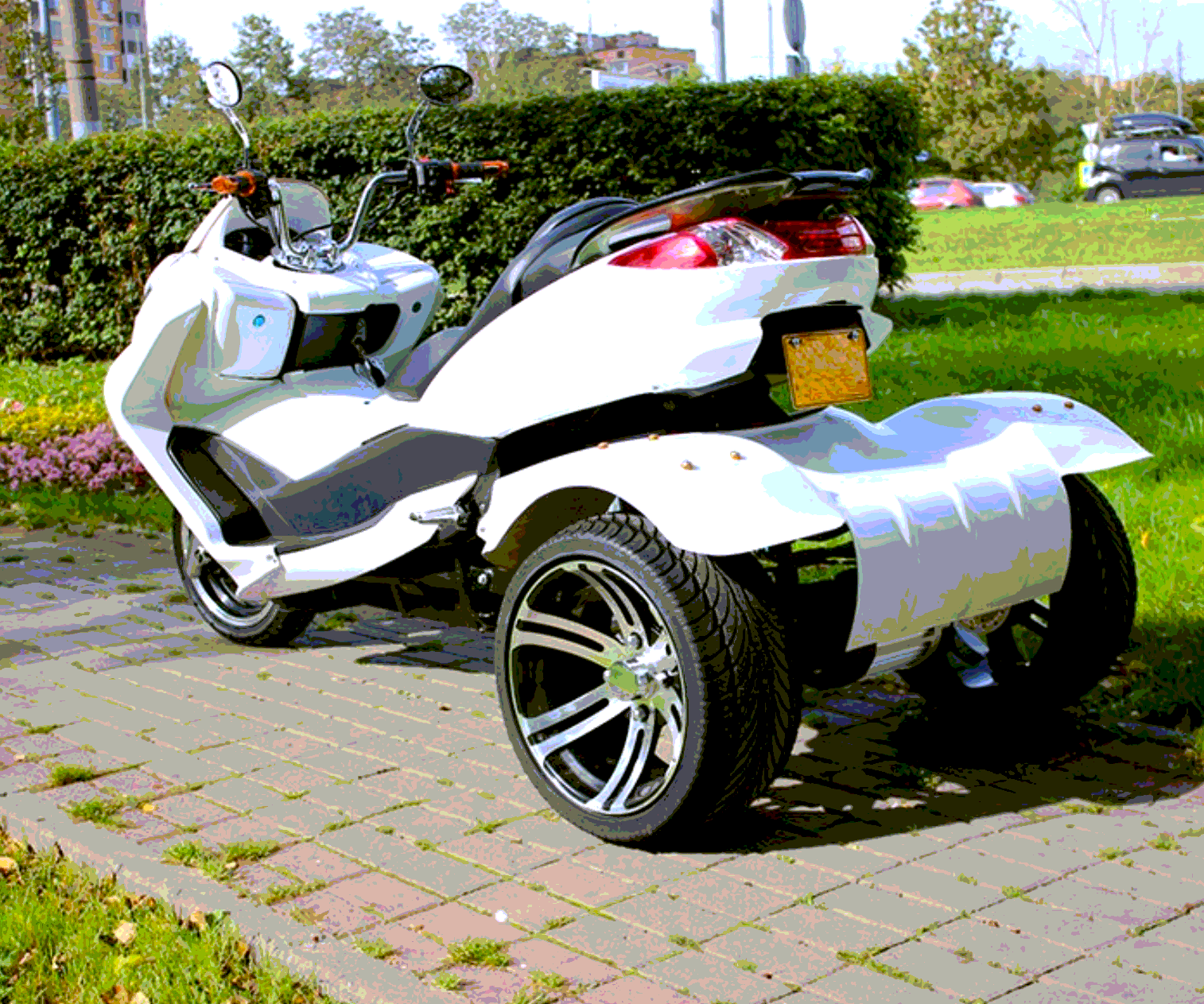 Электротрицикл трехместный big e Toro Trike