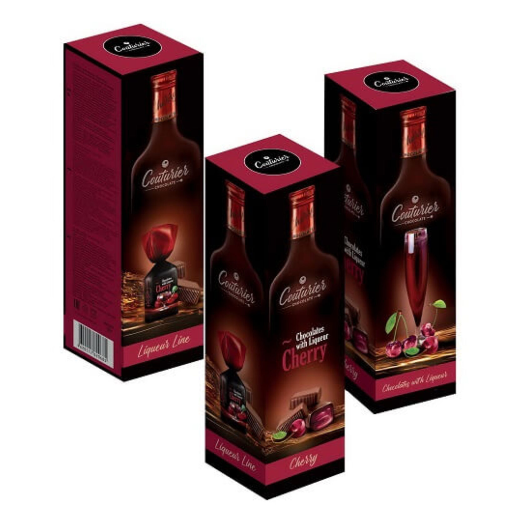 Шоколадный кутюрье Liqueur line вишня