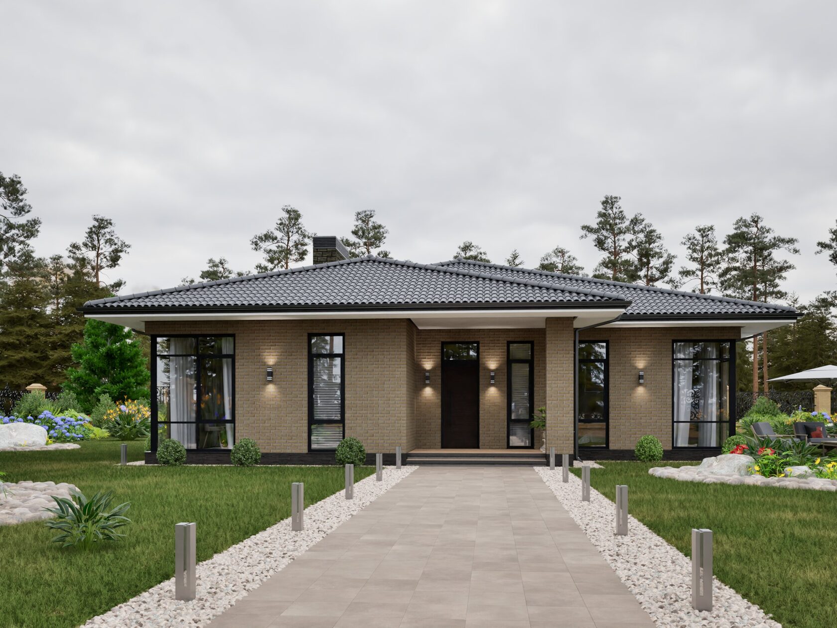 Термопанель BestPoint Ceramics LoftBrick Salt — фото 9