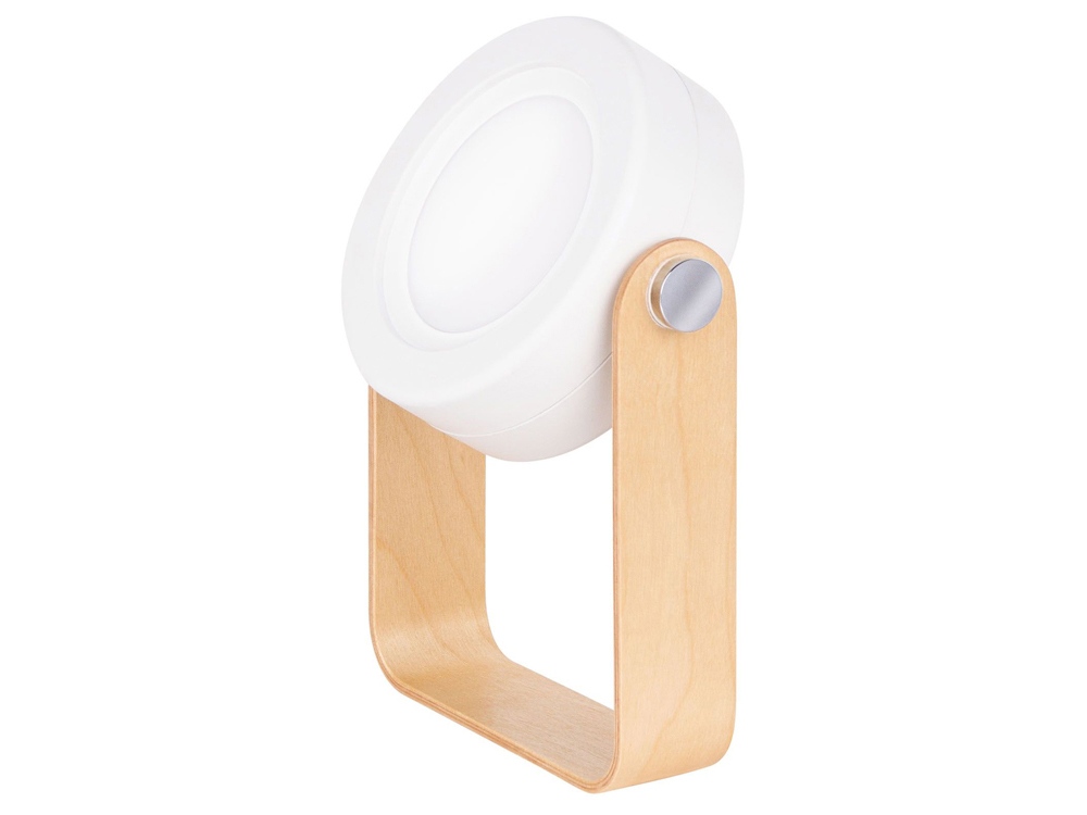 Rombica LED Oko, белый/дерево — фото 1