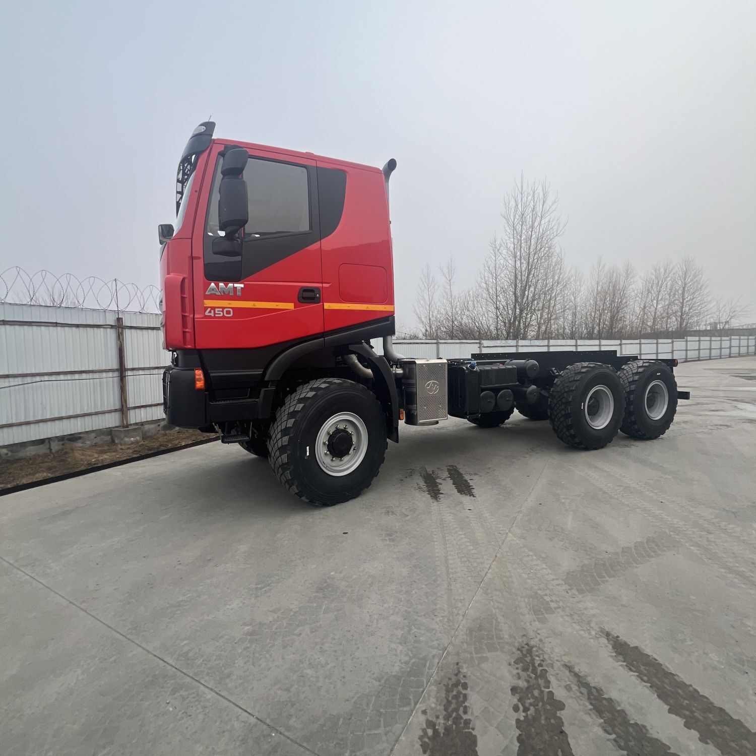 Шасси 6х6 АМТ 6329