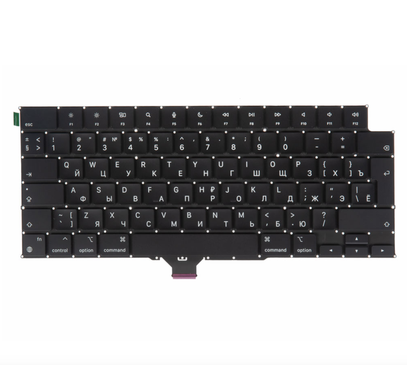 Клавиатура MacBook Pro 14 16 M1 M2 A2442 A2485 A2779 A2780