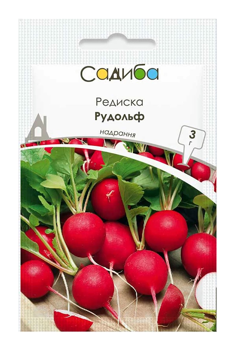 Редиска Рудольф 3 г (Насіння)