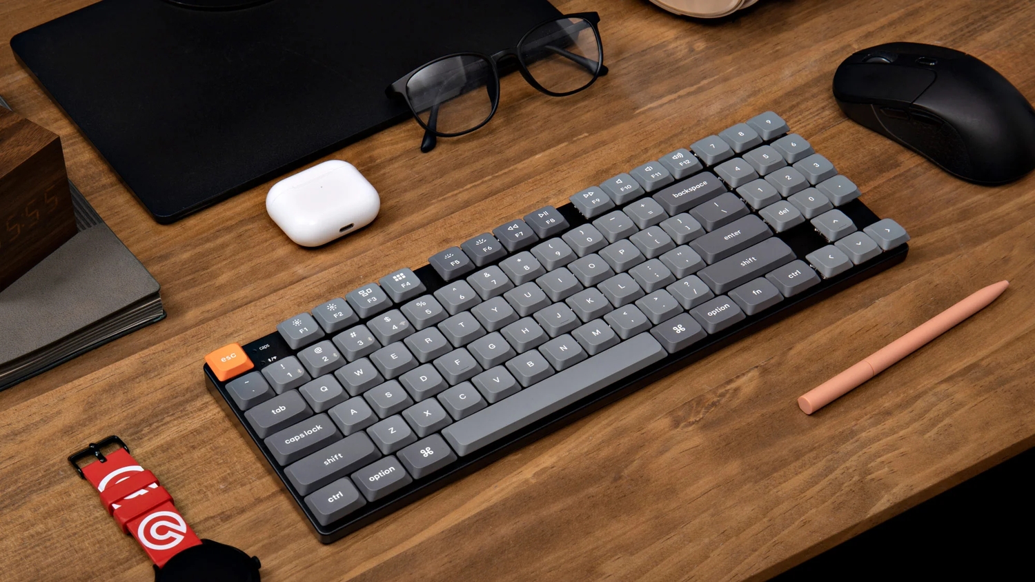 Keychron K13 Max — низкопрофильная механическая клавиатура 80% с